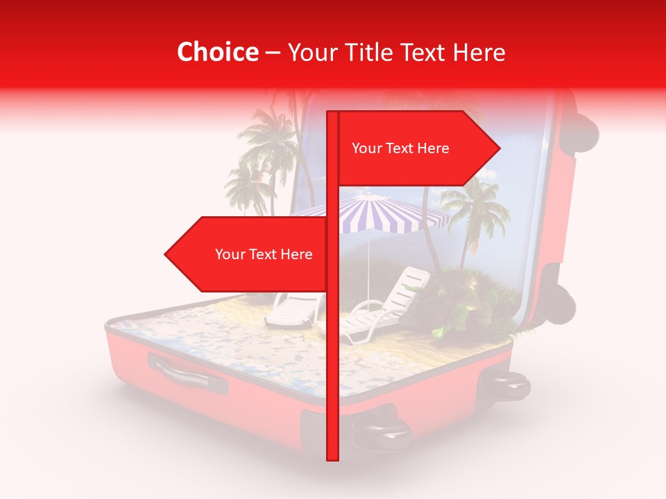 Blue Ocean Tan PowerPoint Template