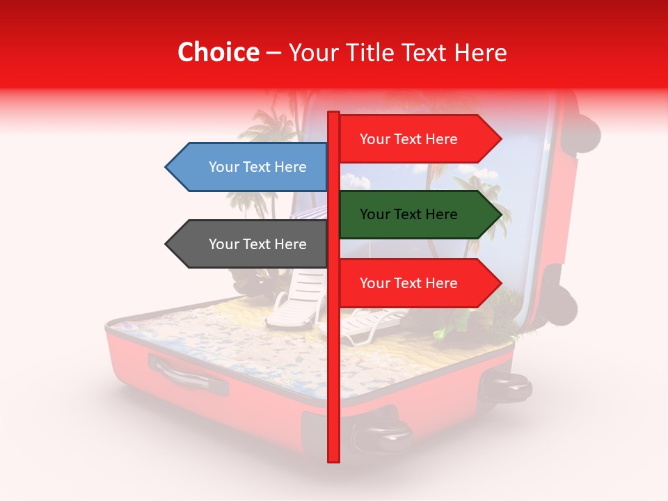 Blue Ocean Tan PowerPoint Template