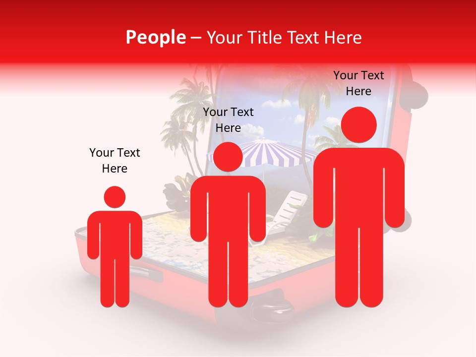 Blue Ocean Tan PowerPoint Template