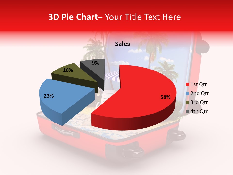 Blue Ocean Tan PowerPoint Template