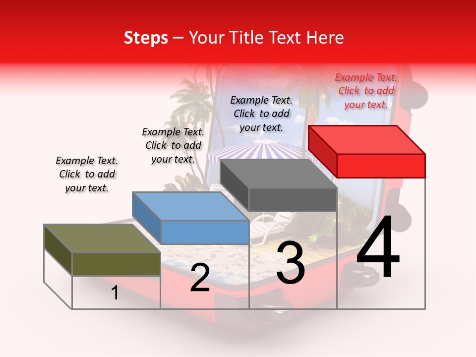 Blue Ocean Tan PowerPoint Template