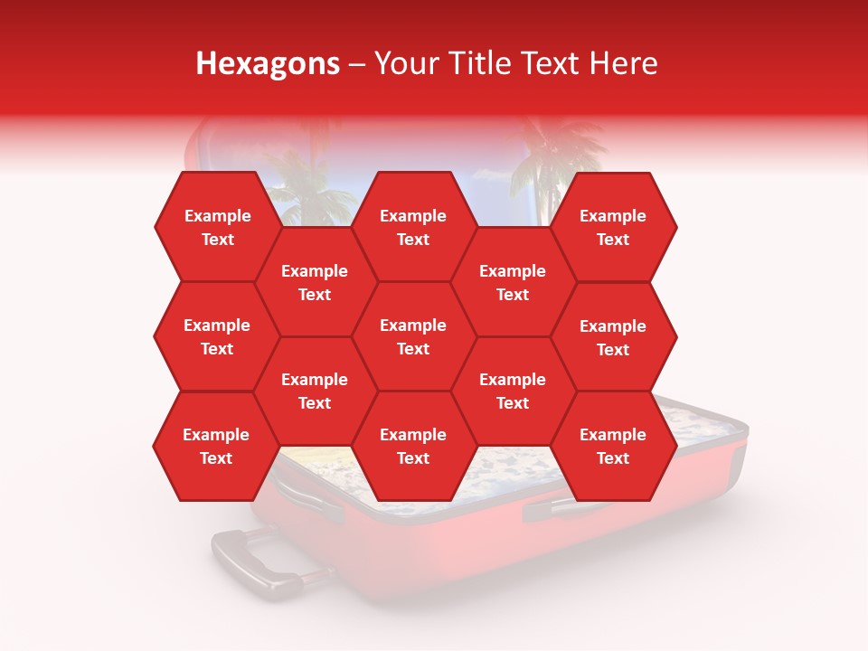 Case Briefcase Airport PowerPoint Template