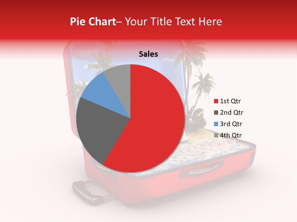 Case Briefcase Airport PowerPoint Template
