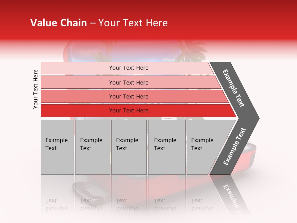 Case Briefcase Airport PowerPoint Template
