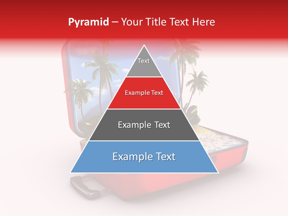 Case Briefcase Airport PowerPoint Template