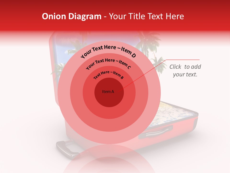 Case Briefcase Airport PowerPoint Template