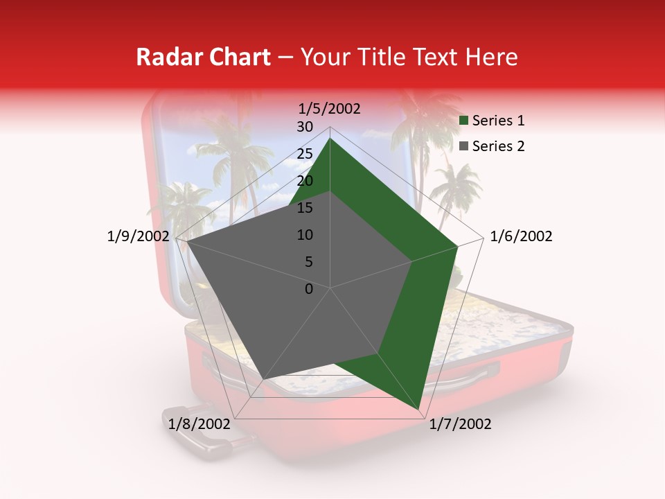 Case Briefcase Airport PowerPoint Template