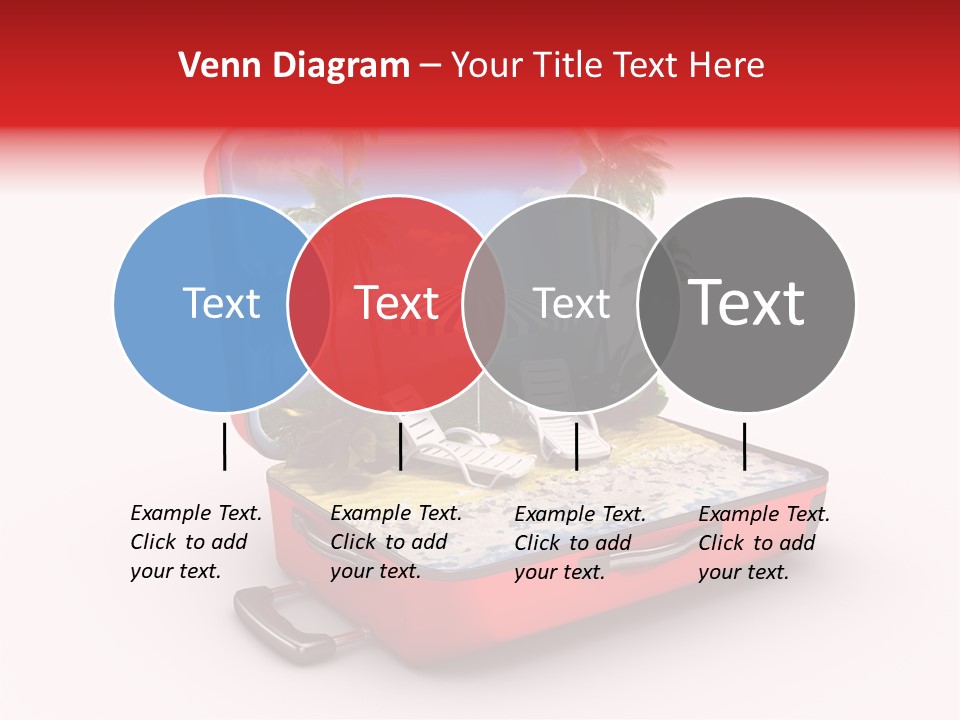 Case Briefcase Airport PowerPoint Template