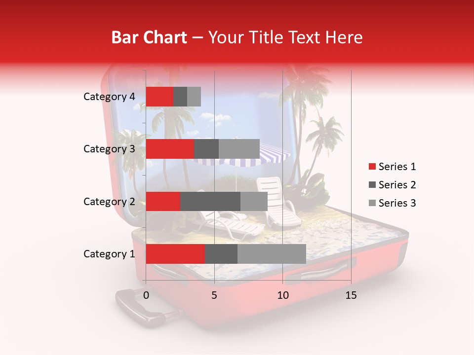 Case Briefcase Airport PowerPoint Template