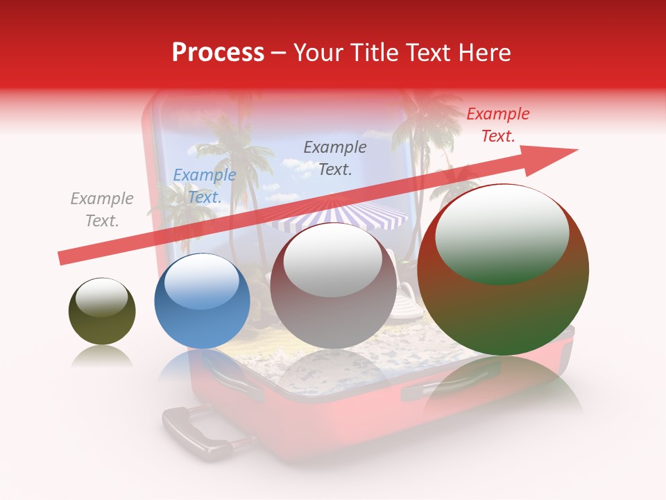 Case Briefcase Airport PowerPoint Template