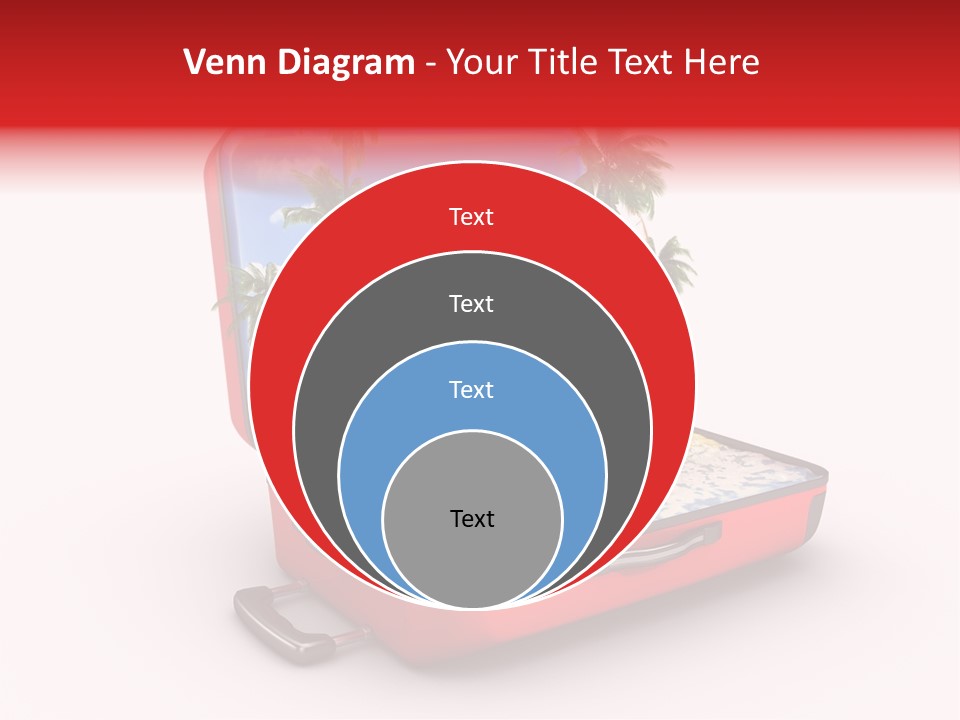 Case Briefcase Airport PowerPoint Template