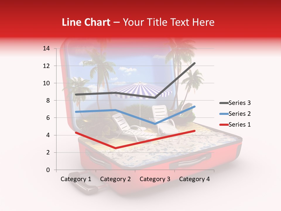 Case Briefcase Airport PowerPoint Template