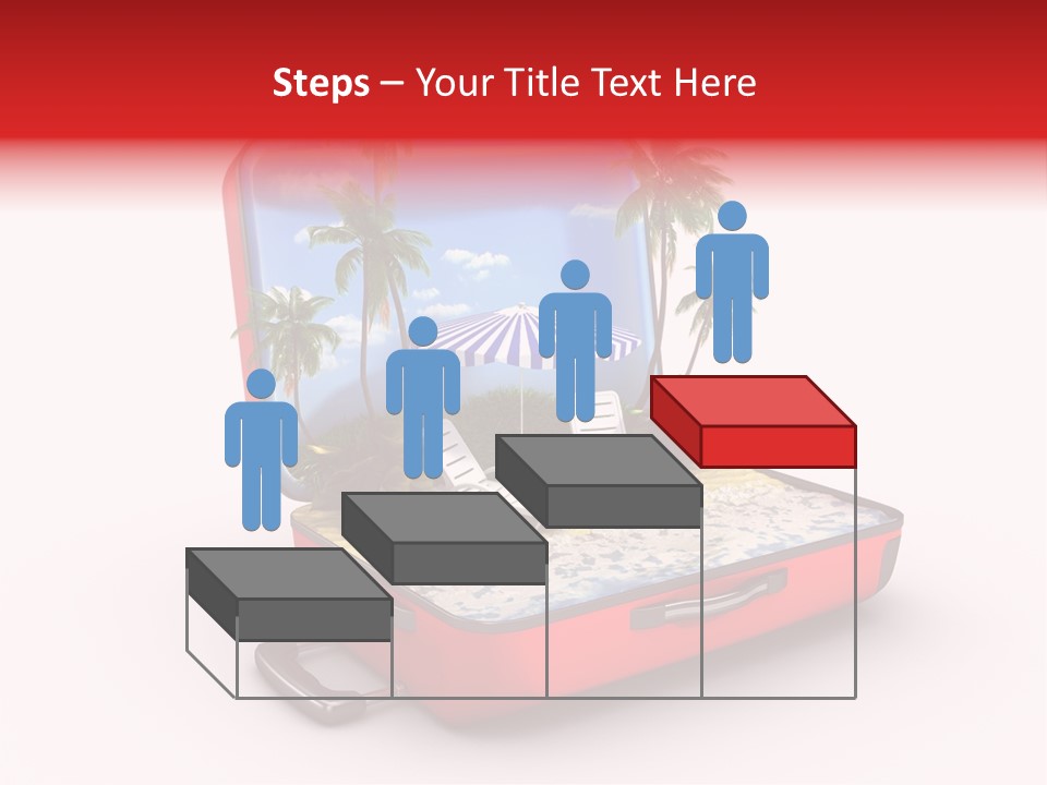 Case Briefcase Airport PowerPoint Template