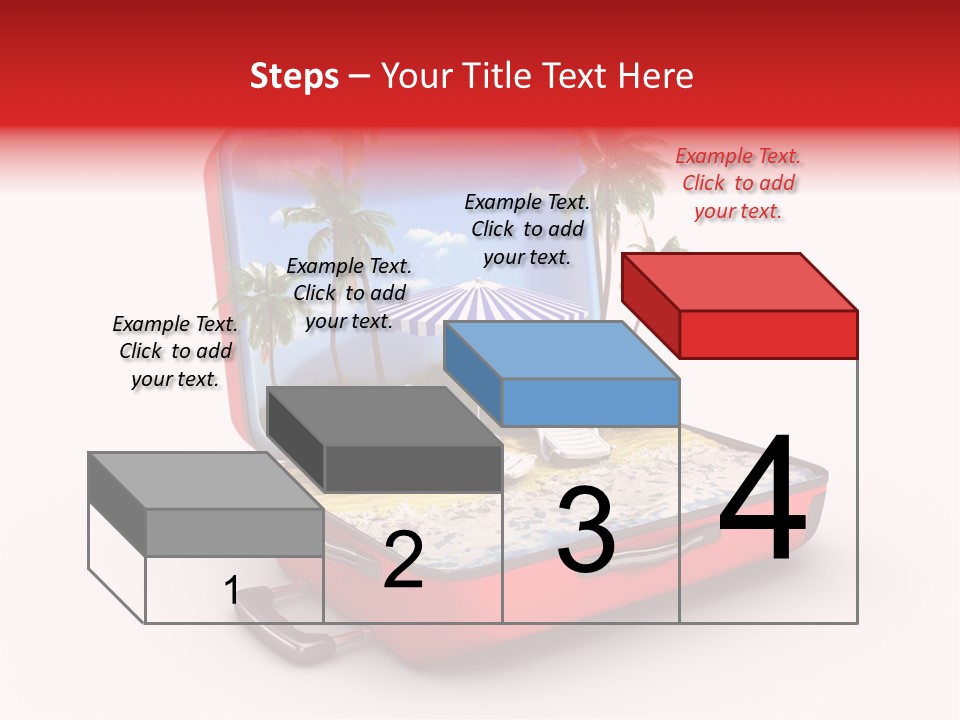 Case Briefcase Airport PowerPoint Template