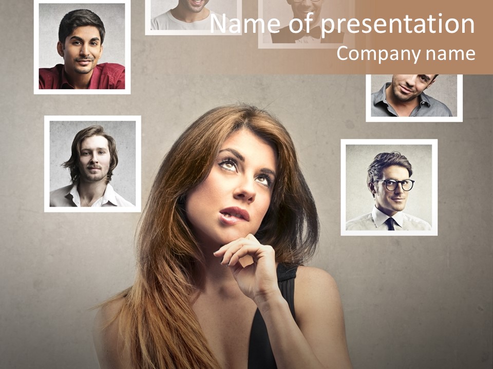 Woman Indian Question PowerPoint Template