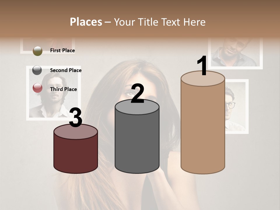 Woman Indian Question PowerPoint Template