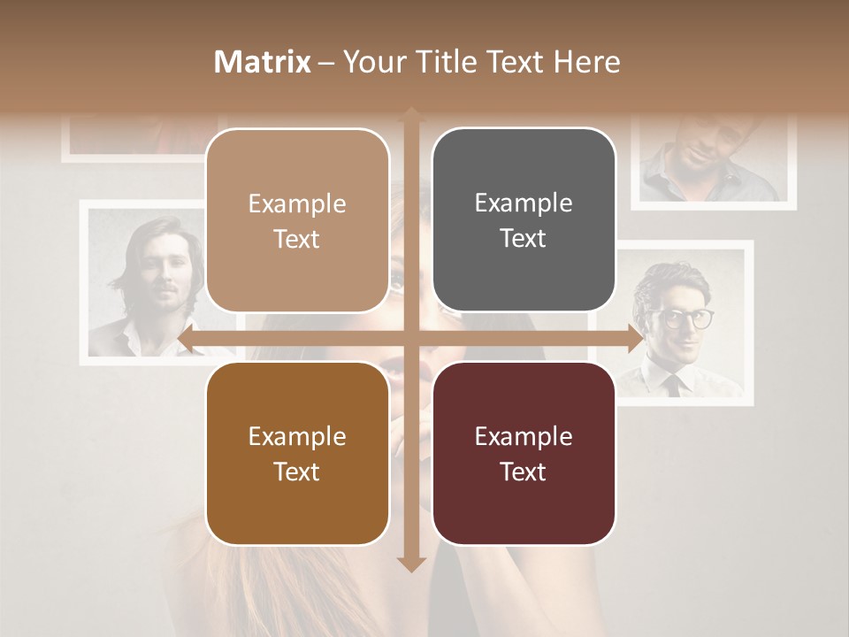 Woman Indian Question PowerPoint Template