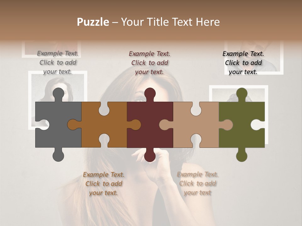 Woman Indian Question PowerPoint Template