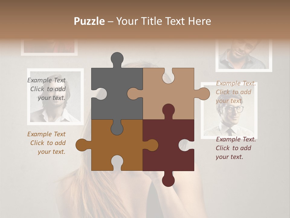 Woman Indian Question PowerPoint Template