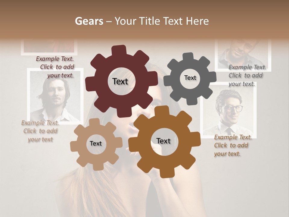 Woman Indian Question PowerPoint Template