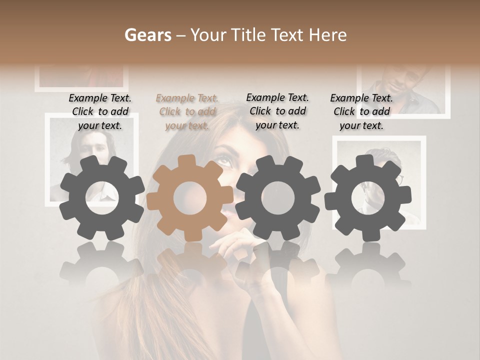 Woman Indian Question PowerPoint Template