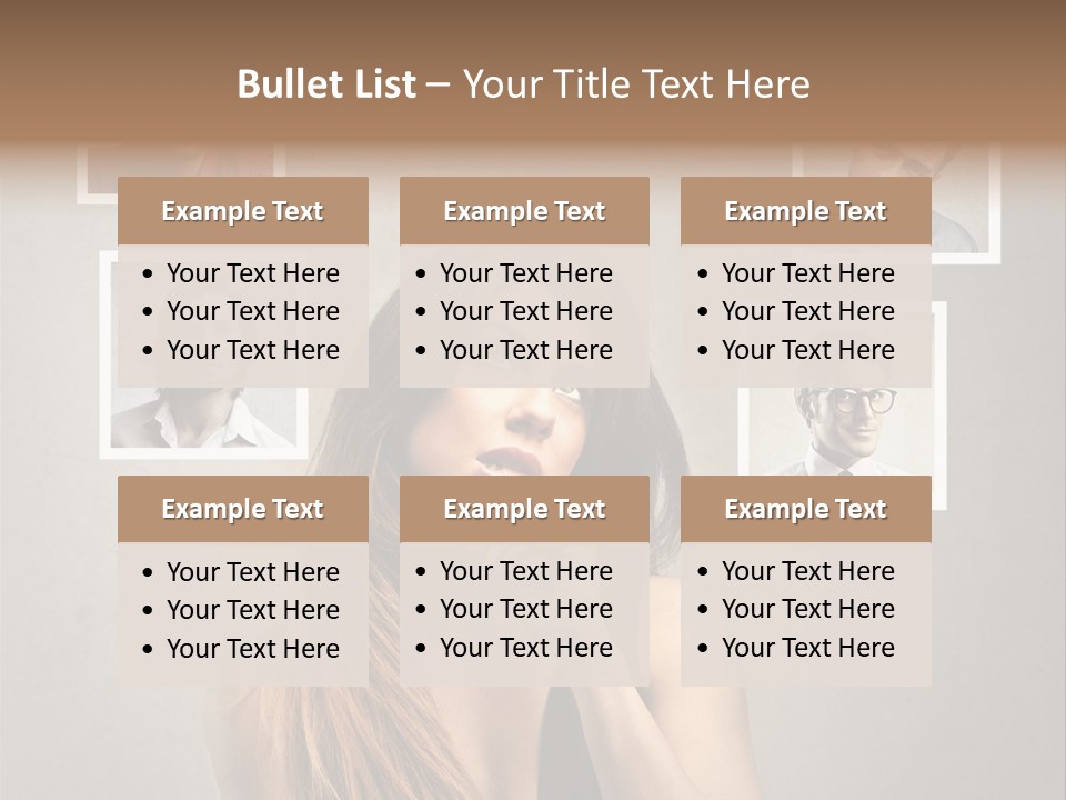 Woman Indian Question PowerPoint Template