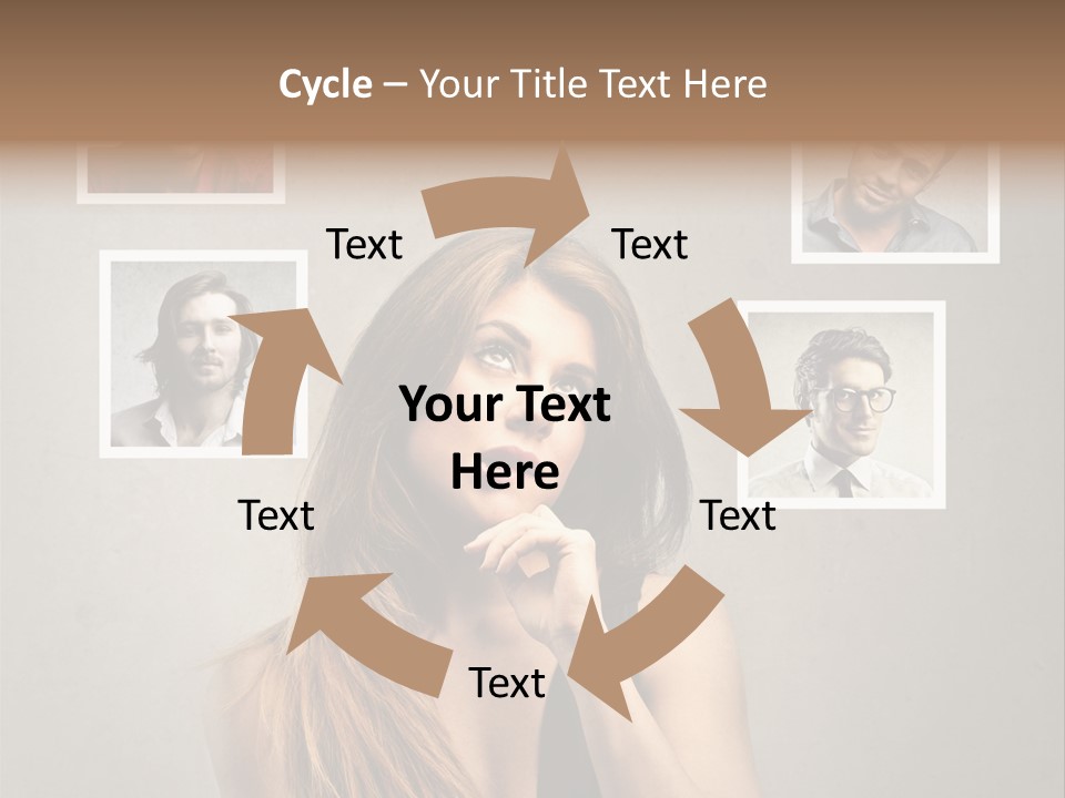 Woman Indian Question PowerPoint Template