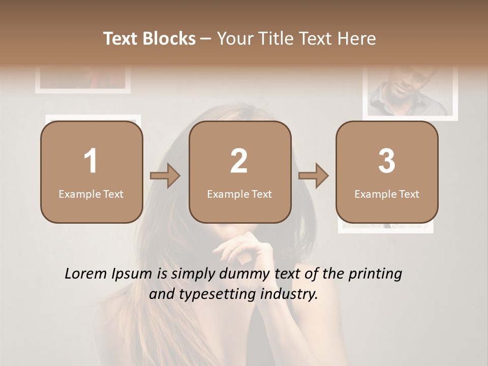 Woman Indian Question PowerPoint Template