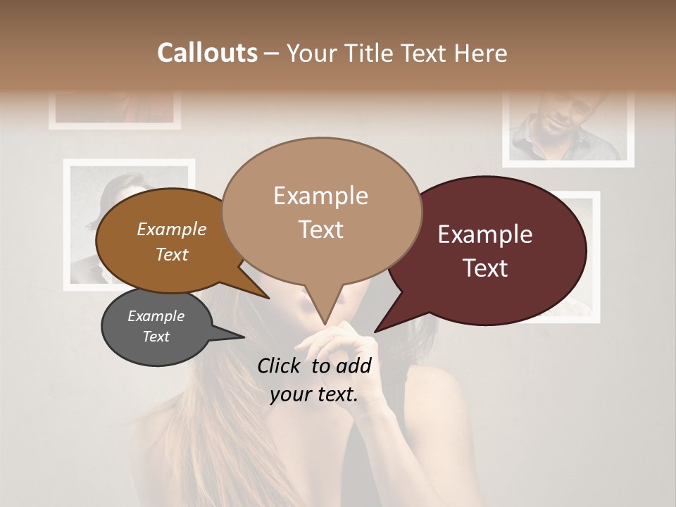 Woman Indian Question PowerPoint Template