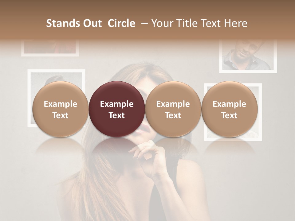 Woman Indian Question PowerPoint Template