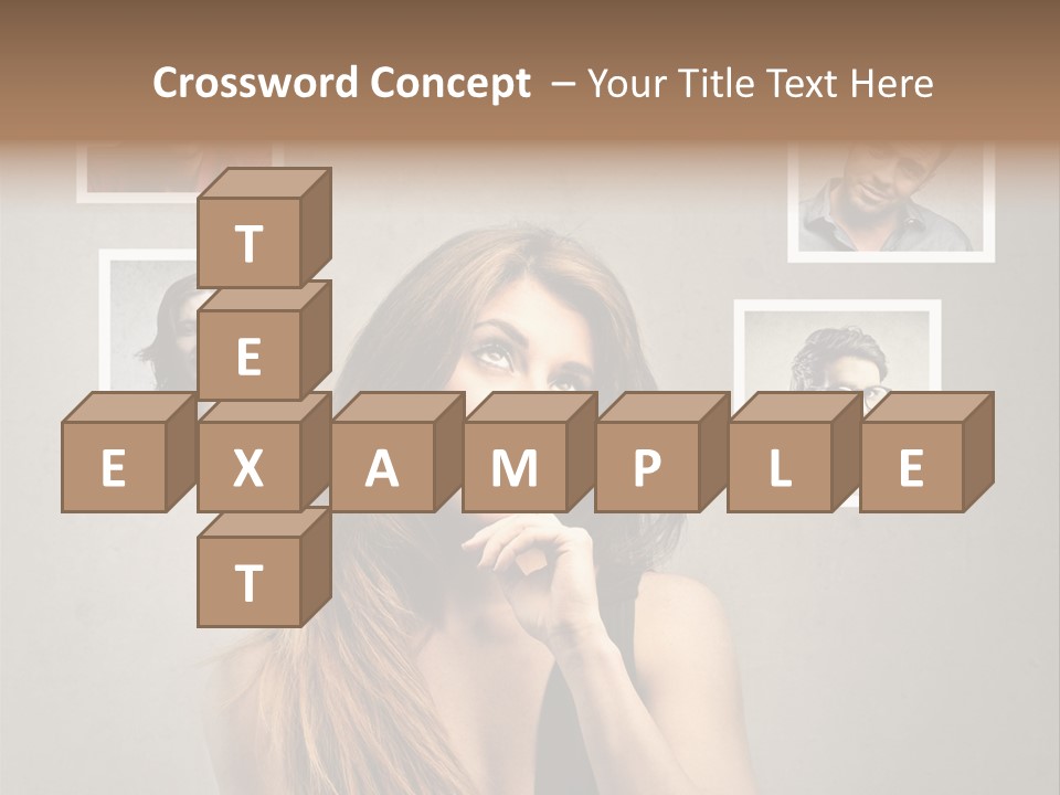 Woman Indian Question PowerPoint Template