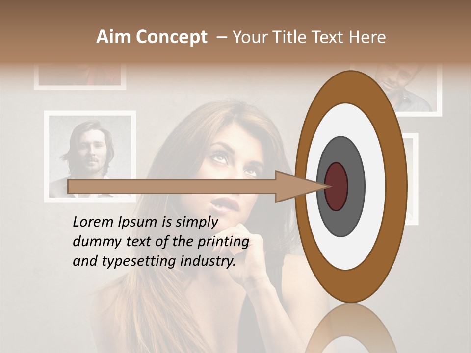 Woman Indian Question PowerPoint Template