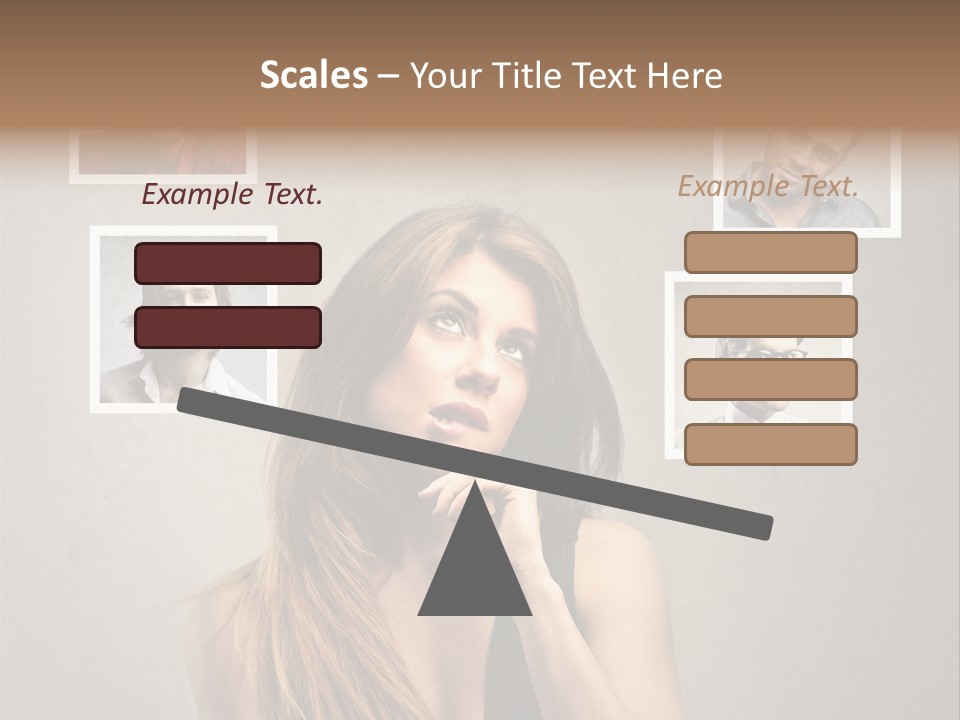 Woman Indian Question PowerPoint Template