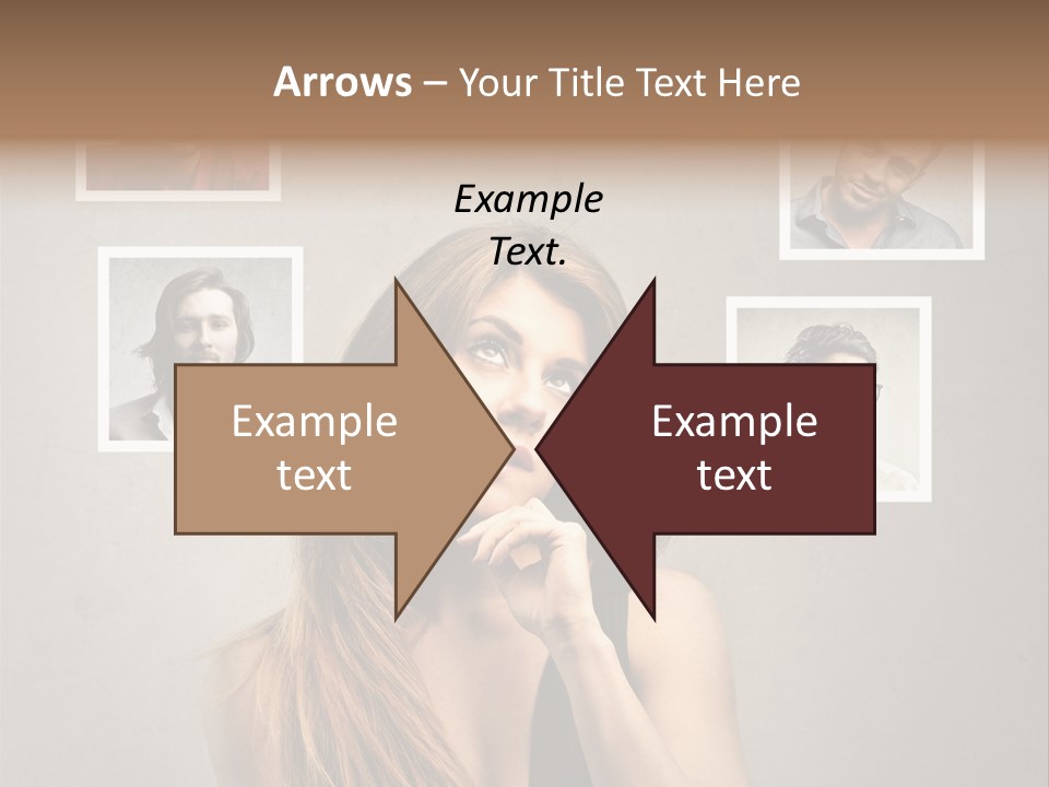 Woman Indian Question PowerPoint Template