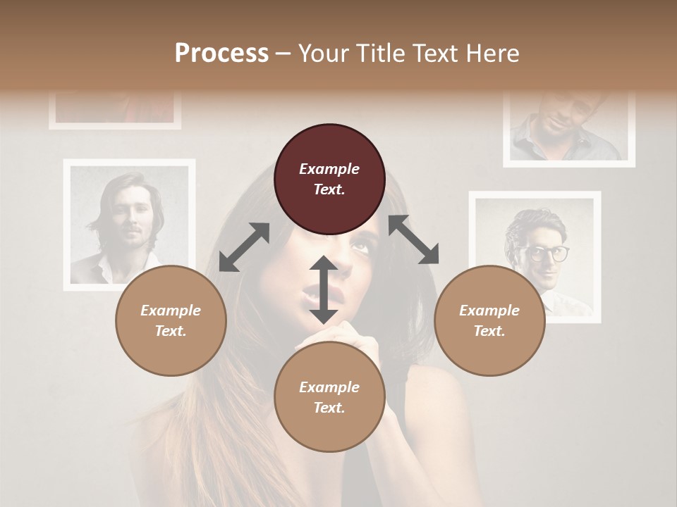 Woman Indian Question PowerPoint Template