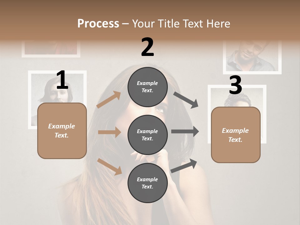 Woman Indian Question PowerPoint Template