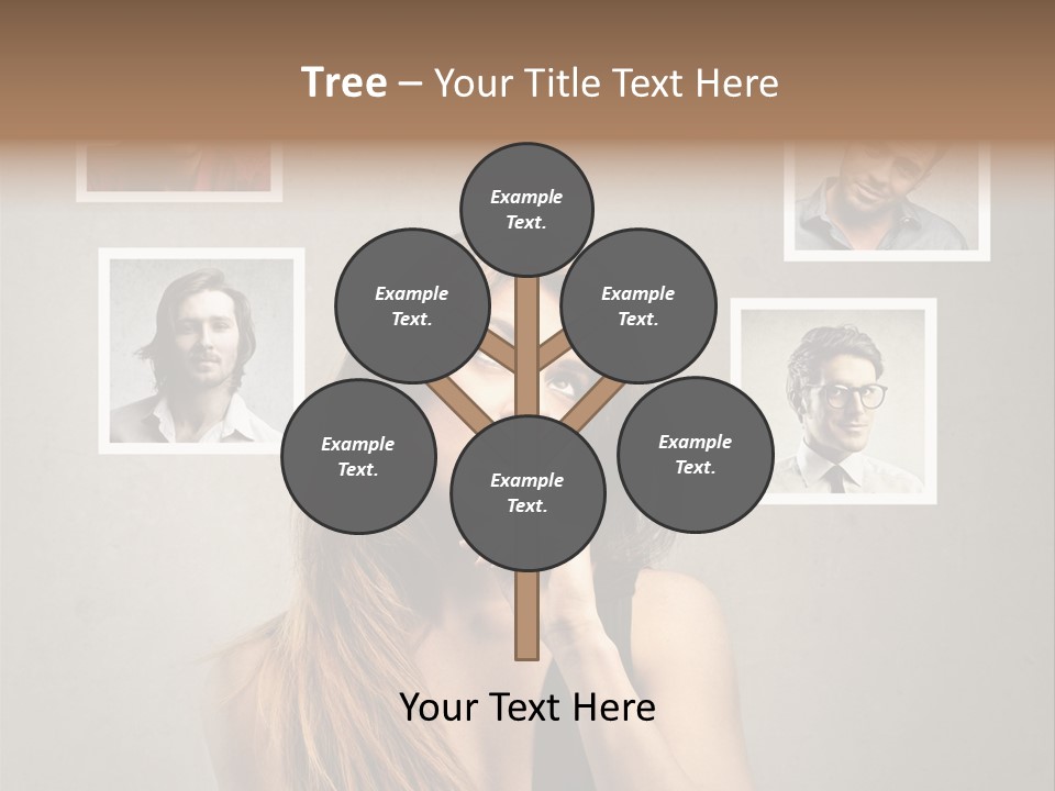 Woman Indian Question PowerPoint Template