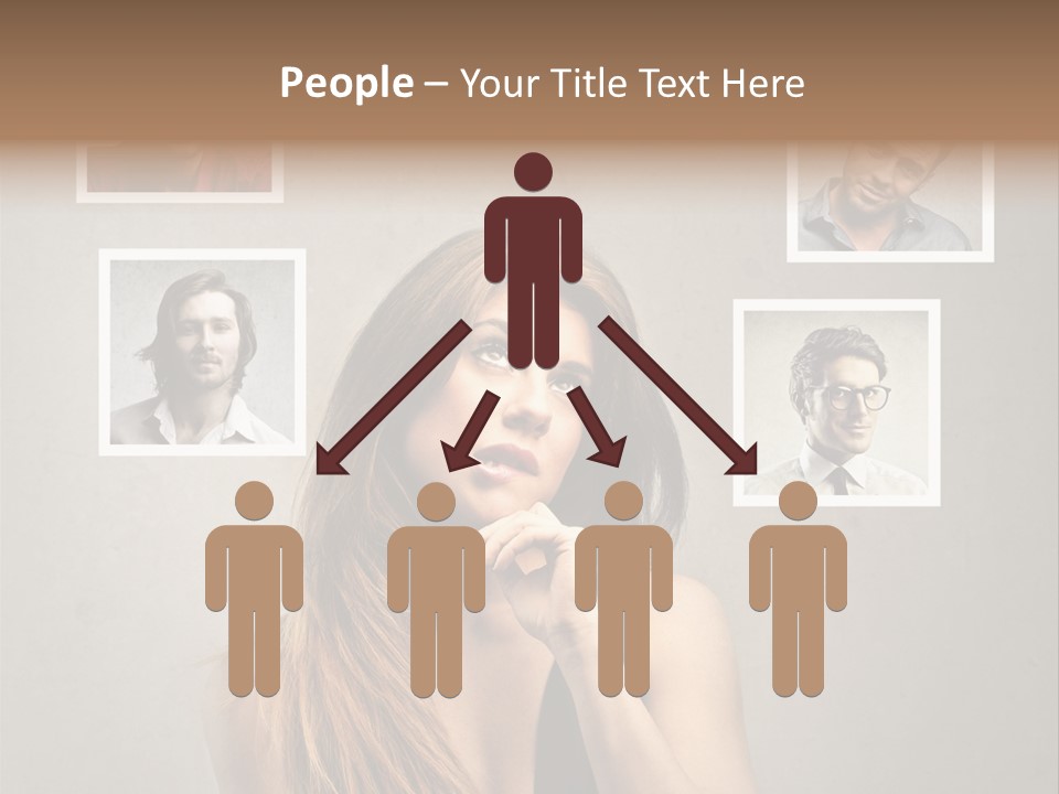 Woman Indian Question PowerPoint Template