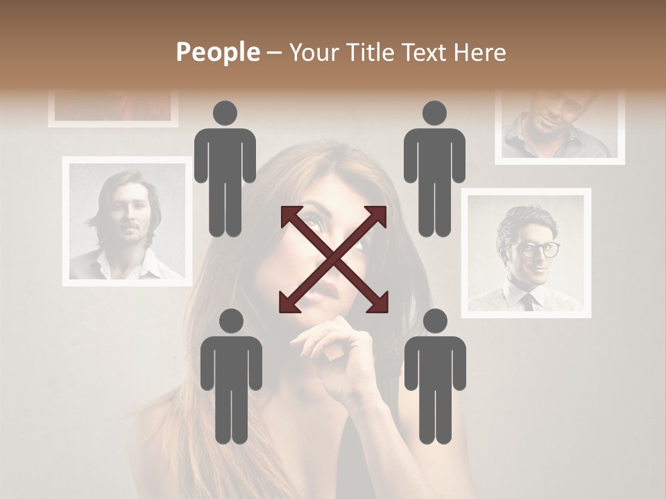 Woman Indian Question PowerPoint Template