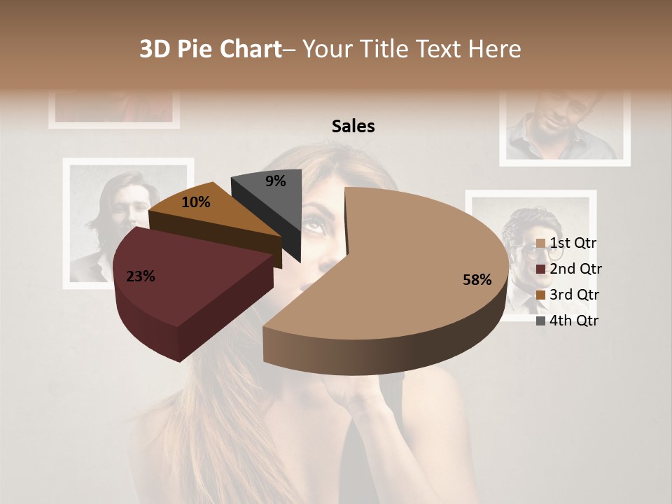 Woman Indian Question PowerPoint Template