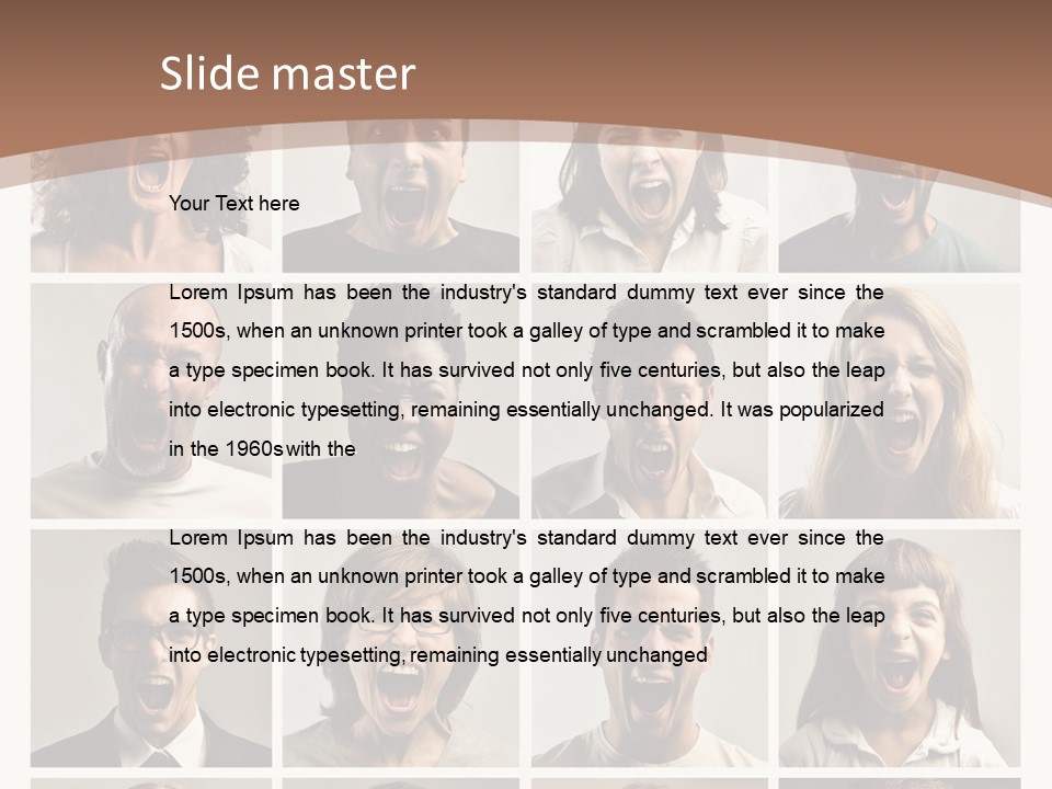 Kid Wall Voice PowerPoint Template