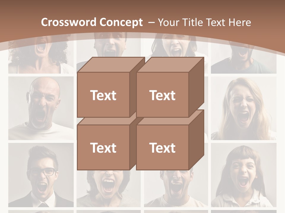 Kid Wall Voice PowerPoint Template