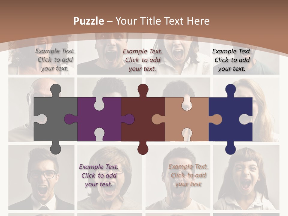 Kid Wall Voice PowerPoint Template