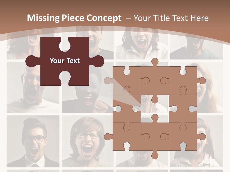 Kid Wall Voice PowerPoint Template