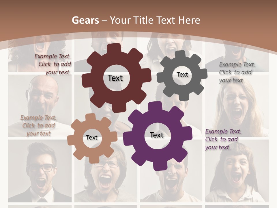 Kid Wall Voice PowerPoint Template