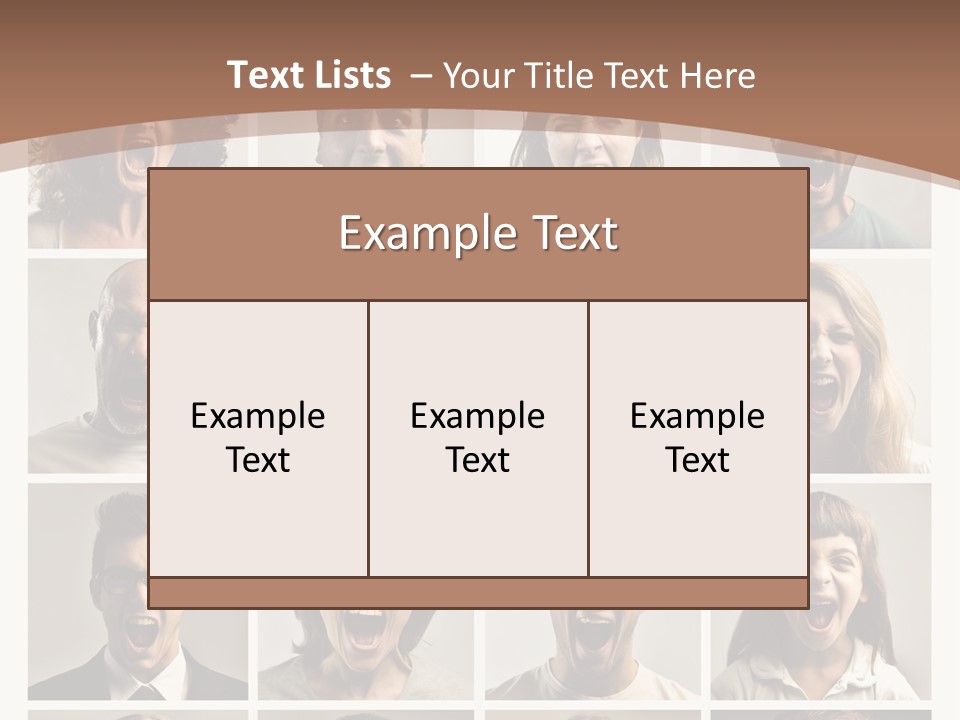 Kid Wall Voice PowerPoint Template