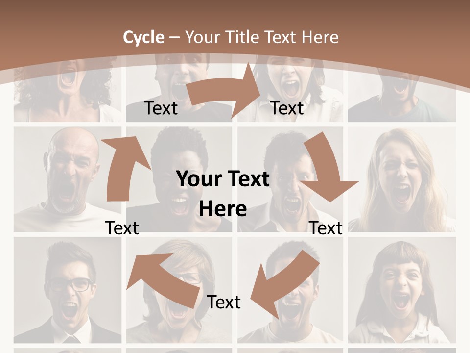 Kid Wall Voice PowerPoint Template