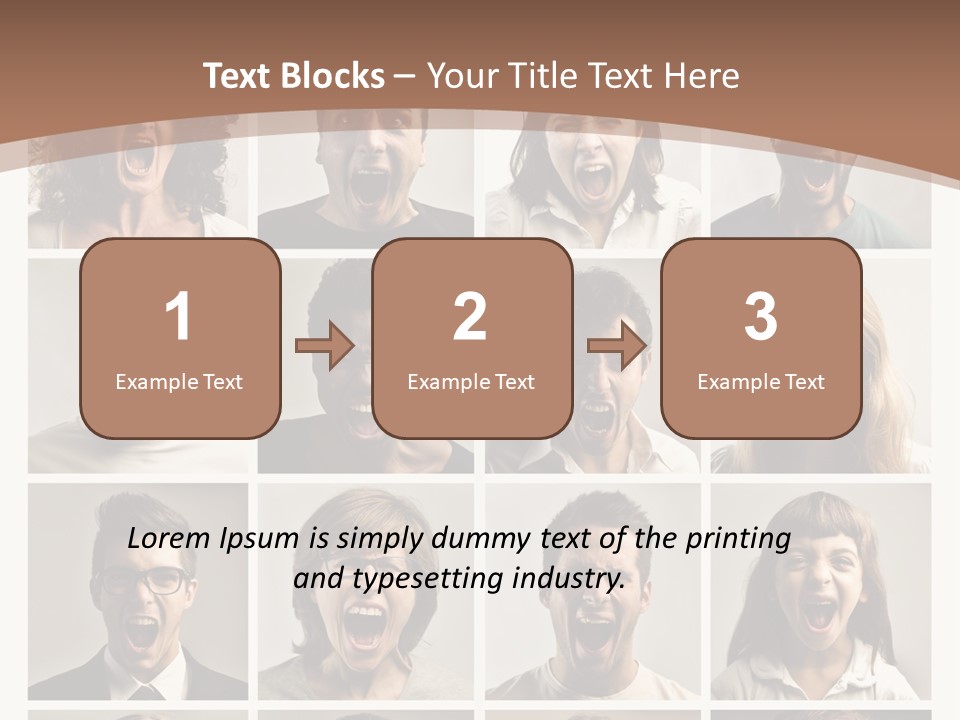 Kid Wall Voice PowerPoint Template