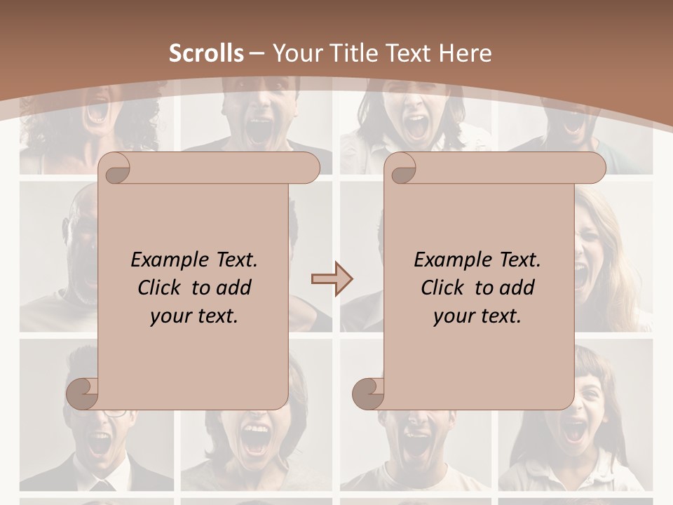 Kid Wall Voice PowerPoint Template