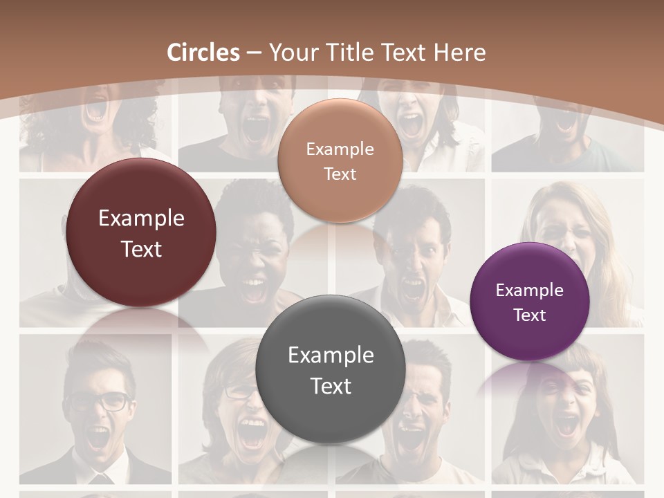 Kid Wall Voice PowerPoint Template